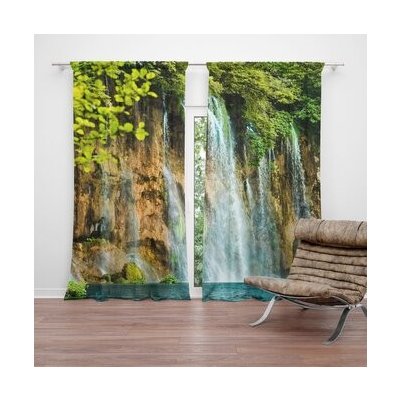 Sablio Závěs Vodopád 2: 2ks 140x250cm – Hledejceny.cz