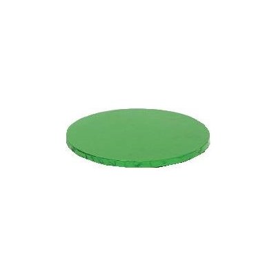 Kulatá podložka pod dort zelená 35x1,2 cm - Decora