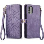 VSECHNONAMOBIL 61097 GEOM Peněženkové pouzdro pro Nokia G11 / G21 fialové – Zboží Živě