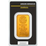 Argor-Heraeus zlatá cihla kinebar 20 g – Sleviste.cz