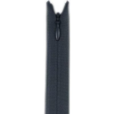 YKK zip skrytý neděl. 2mm, šedá tmavá - 60 cm – Hledejceny.cz