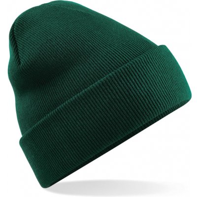 Beechfield zimní čepice Original Cuffed beanie lahvově zelená – Hledejceny.cz