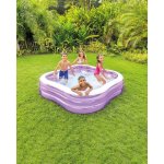 Intex 57495 Swim Center Beach Wave 229 x 229 x 56 cm fialový – Hledejceny.cz