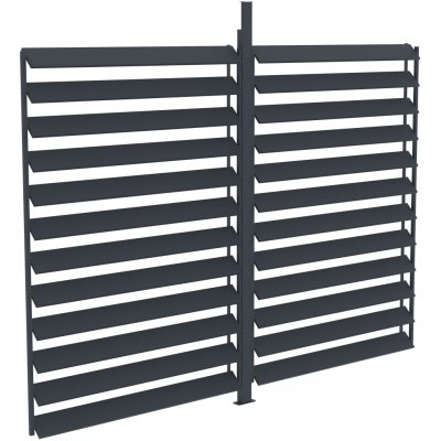 G21 otočná lamelová stěna 2,8x2,2 m pro pergolu Austin – Zboží Dáma