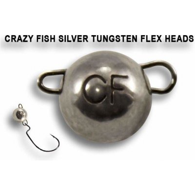 Crazy Fish Čeburaška tungsten 1g natural 6ks – Hledejceny.cz