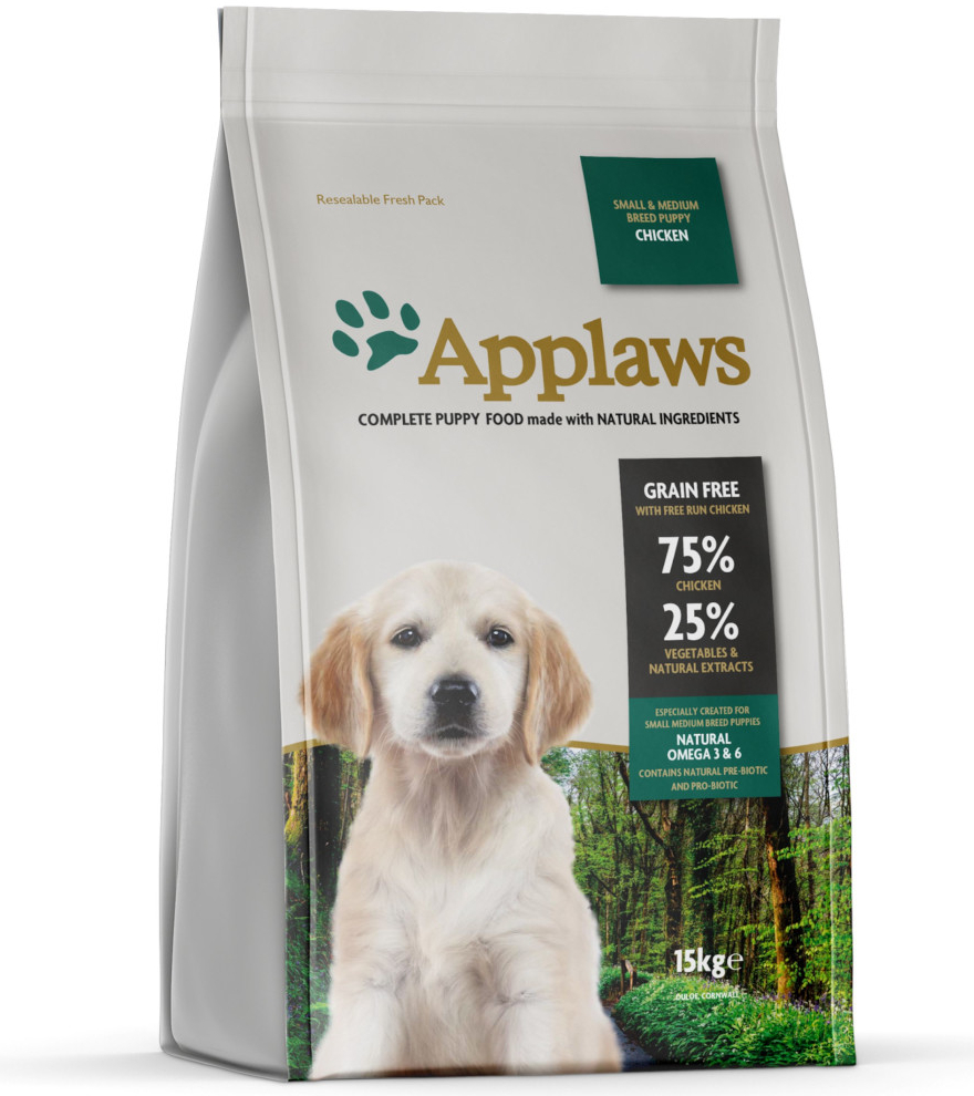 Applaws Puppy Small & Medium Breed 15 kg Chicken