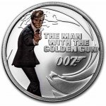 Perth Mint Stříbrná mince 007 James Bond The Man with the Golden Gun Tuvalu 1/2 Oz – Hledejceny.cz