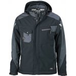 James & Nicholson bunda Craftsmen softhell jacket černá carbon – Zboží Mobilmania