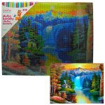 Diamantové malování - Vodopád 40 x 50 cm – Zboží Mobilmania