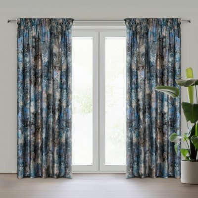 EUROFIRANY ZATEMŇOVACÍ ZÁVĚS NA PÁSCE ESTER 140X270 CM VZOROVANÁ – Hledejceny.cz