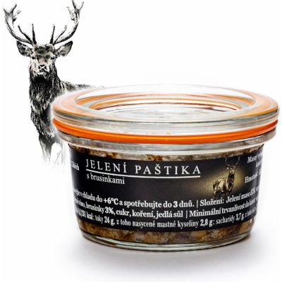 Via Delicia Jelení paštika s brusinkami 50 g – Zboží Dáma Via Delicia Jelení paštika s brusinkami 50 g – Zboží Dáma