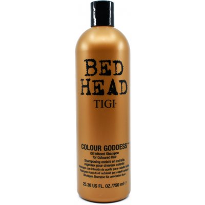 TIGI Bed Head Colour Goddess Oil Infused Shampoo Pečující šampon pro barvené vlasy 750 ml – Hledejceny.cz