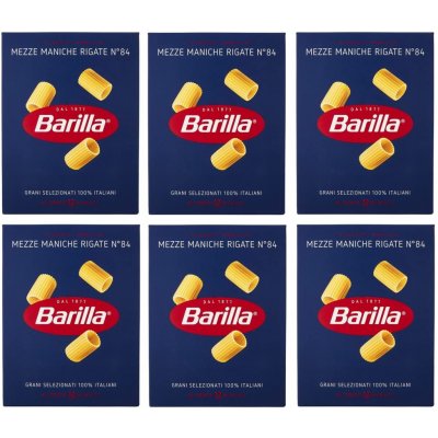 Barilla Mezze Maniche Rigate Nr. 84 6 x 0,5 kg – Sleviste.cz