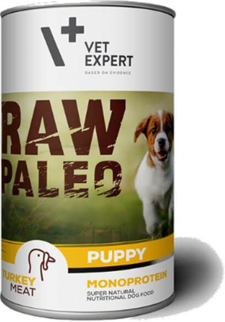 Raw Paleo Puppy turkey 400 g