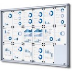 Jansen Display interiérová vitrína 18 x A4 – Zboží Živě