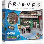 Wrebbit 3D puzzle Přátelé: Central Perk 440 ks – Zbozi.Blesk.cz