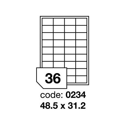 Rayfilm R0103.0234D neprůhledné krycí etikety 48,5x31,2mm 300 listů – Zbozi.Blesk.cz