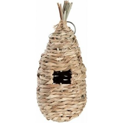Esschert Design Ptačí budka z mořské trávy 25 cm – Zboží Dáma