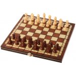 Šachy dřevěné 3v1 29x29cm – Zboží Živě