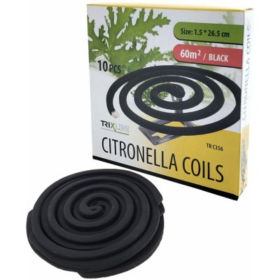 Trixline Odpuzovač komárů Mosquito spirála TR C 356 10 ks – HobbyKompas.cz