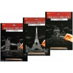 Artlover škrabací obrázek stříbrný Karlštejn – Zboží Dáma