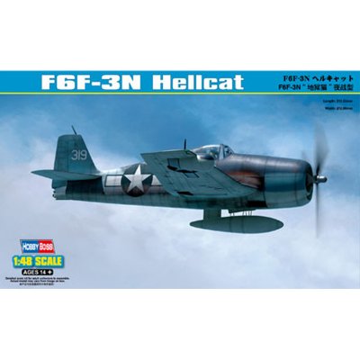 Hobby Boss F6F 3N Hellcat 1:48 – Zboží Mobilmania