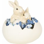 Dekorace králíčků ve skořápce s květy 14*10*14 cm – Hledejceny.cz