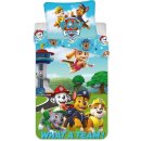 Jerry Fabrics Povlečení Paw Patrol PP297 Bavlna 140x200 70x90