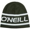 Čepice O'Neill Reversible Logo Beanie pánská zimní čepice tmavě zelená