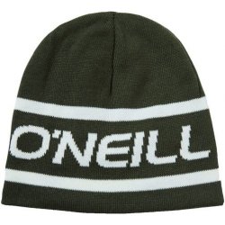 O'Neill Reversible Logo Beanie pánská zimní čepice tmavě zelená