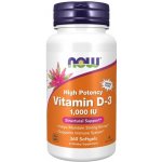 Now Foods Vitamín D3 1000 iu 360 kapslí – Hledejceny.cz