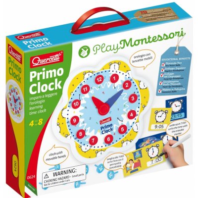 Quercetti Primo Clock 0624 – Zboží Mobilmania