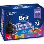 Brit Premium Cat pro psy MASOVÝ a RYBÍ MIX kuře hovězí treska pstruh 4 x 3 ks 10,2 kg – Zboží Mobilmania