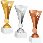 Sada pohárů zlato/stříbro/bronz 1010244 – Hledejceny.cz