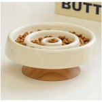 Trixie Keramická Miska k pomalému krmení kruhy 0,45 l /14 cm – Zboží Mobilmania