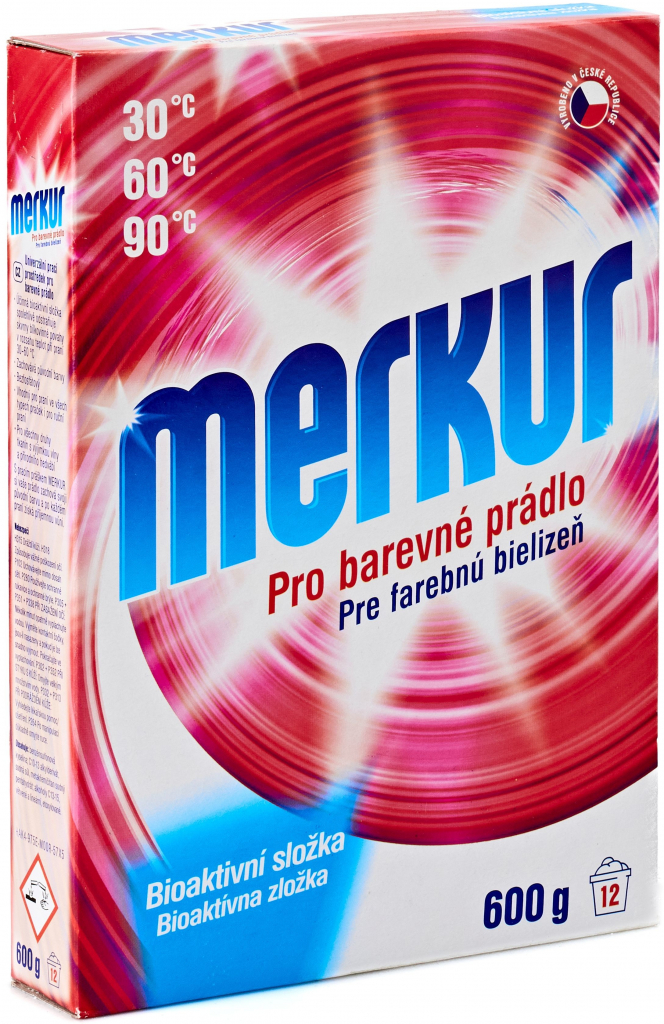 Merkur BioColor prášek na barevné prádlo 600 g