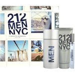 CAROLINA HERRERA 212 Man pro muže EDT 100 ml + After Shave Gel gel po holení ) 212 Man 100 ml + miniaturka 212 Man pro muže EDT 10 ml dárková sada – Hledejceny.cz