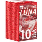 Wellion Luna testovací proužky kyseli. močová 10 ks – Sleviste.cz