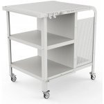 ZiiPa Servírovací vozík Desserte Pantana Chalk 87 x 50,8 x 73,2 cm – Zboží Dáma