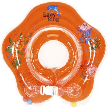 Babypoint koupácí kruh Baby Ring oranžová