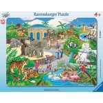 Ravensburger rámové Návštěva v ZOO 45 dílků – Hledejceny.cz