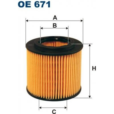 FILTRON Olejový filtr OE 671