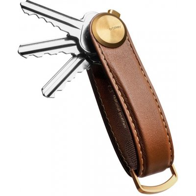 Klíčenka Orbitkey Pro Ještě lepší kožená Cedar – Zboží Dáma