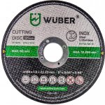 WUBER Řezný kotouč na nerezovou ocel 125x22,23x1,0mm W17012 – Zbozi.Blesk.cz