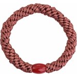 KKNEKKI Gumička do vlasů Kknekki Heather, červená barva, textil – Zboží Dáma