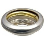 Spodní díl vrchního dílu druku pro nýt z poniklované mosazi Provedení: Jeden kus – Zboží Dáma