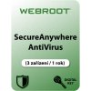antivir Webroot SecureAnywhere AntiVirus 3 lic. 1 rok (WSAAV3-1)