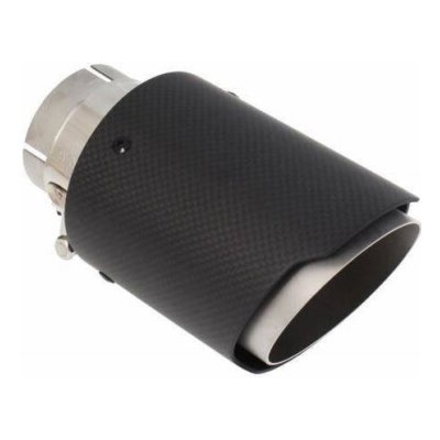 MTuning Koncovka tlumiče výfuku 78 mm, vstup 63 mm, karbonová podložka | Zboží Auto