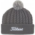 Titleist Titleist Cable Knit Pom Pom Dámská čepice GRAY/WHITE – Hledejceny.cz
