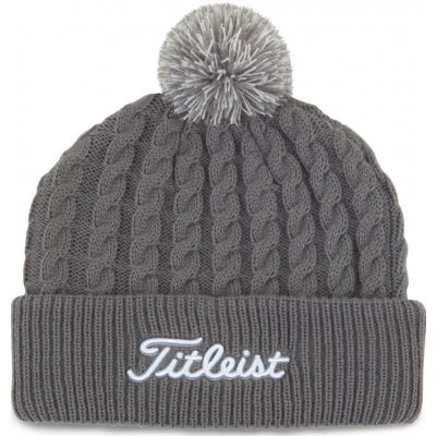 Titleist Titleist Cable Knit Pom Pom Dámská čepice GRAY/WHITE – Hledejceny.cz